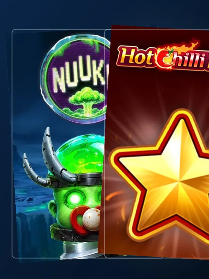 Automaty SpinMama na telefonie – okładki NUUKD i Hot Chilli Bells